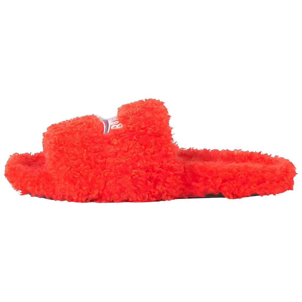 Balenciaga Furry Slide Red White Women's 654261W2DO16596