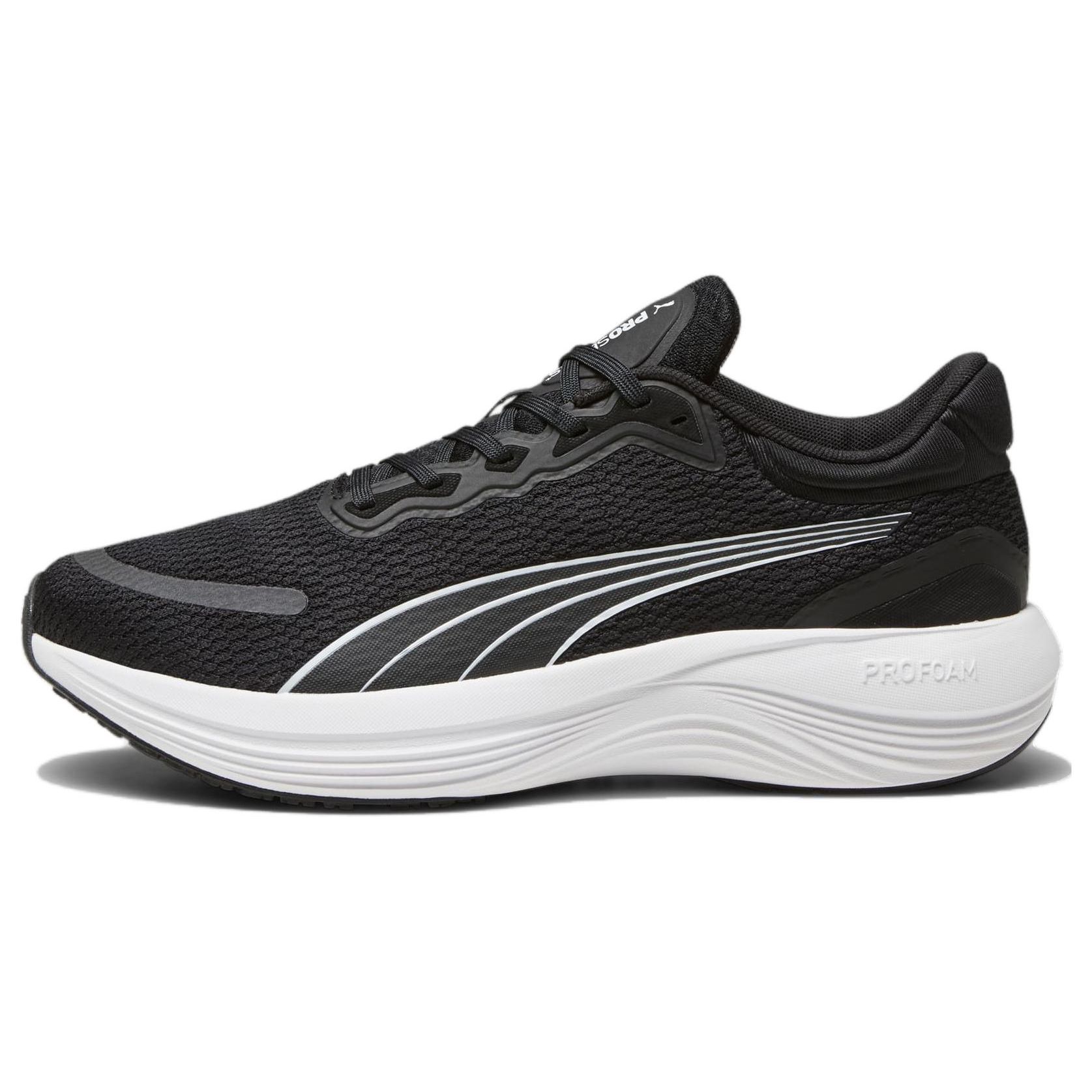 Puma Caracal Unisex White Black Sneakers 378776-01 EU 35.5