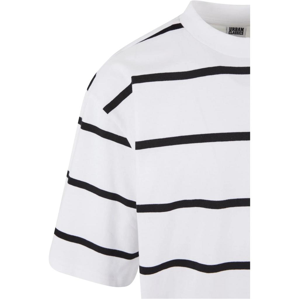 Urban Classics Mens Stripe Oversized T-Shirt