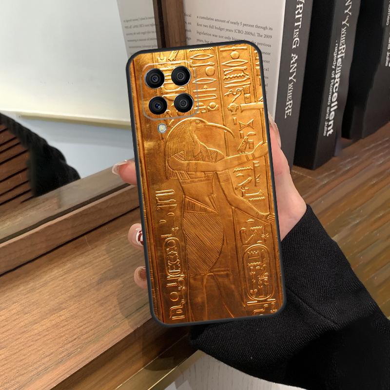 Egyptian Hieroglyphics Case For Samsung Galaxy M31 M21 M11 M20 M23 M54 M14 M34 M13 M52 M32 M12 M16 M36 M56 M15 M55