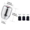 Abfer 5 Speed Shift Knob Aluminum Alloy Car Gear Shift Knob Metal Stick Shifter