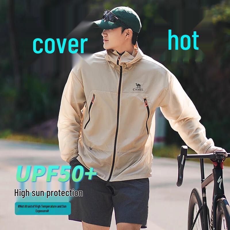Camel Muguang UPF50+ Unisex Outdoor Sun Protection Jacket