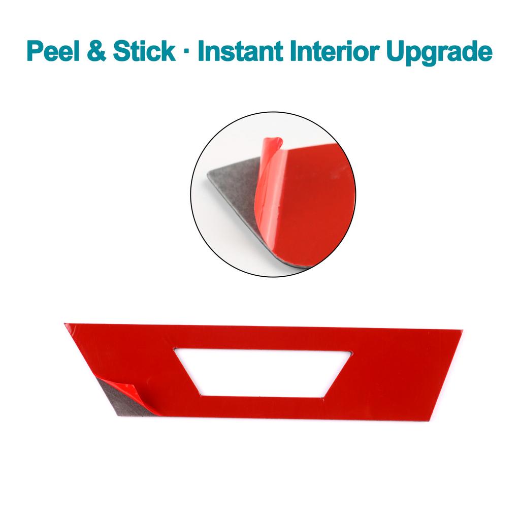 Sticker For Renault Clio VI 2026 2027 2028 Real Soft Carbon Fiber LHD RHD Car USB Socket Panel Interior Trim Accessories