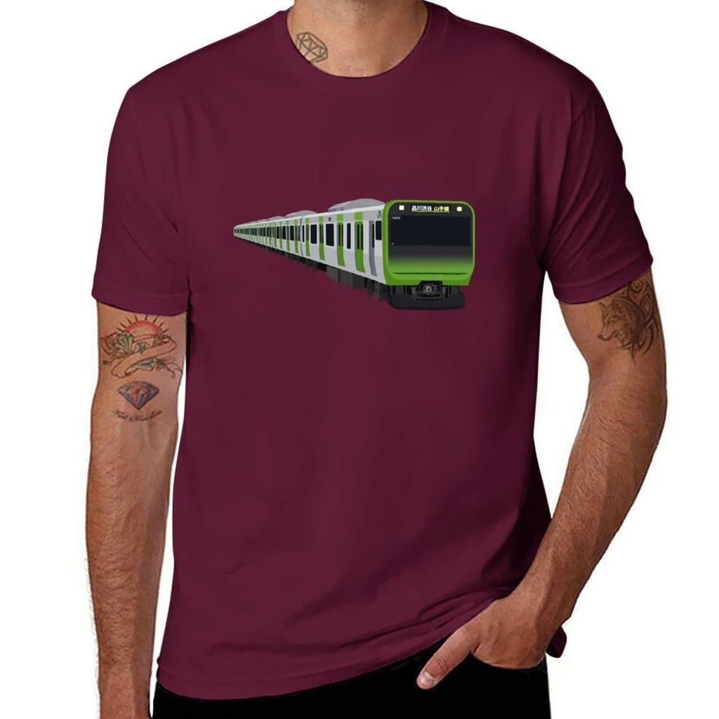 New Yamanote Line - E235 Series Japanese Train T-Shirt Short t-shirt graphic t shirt mens graphic t-shirts funny