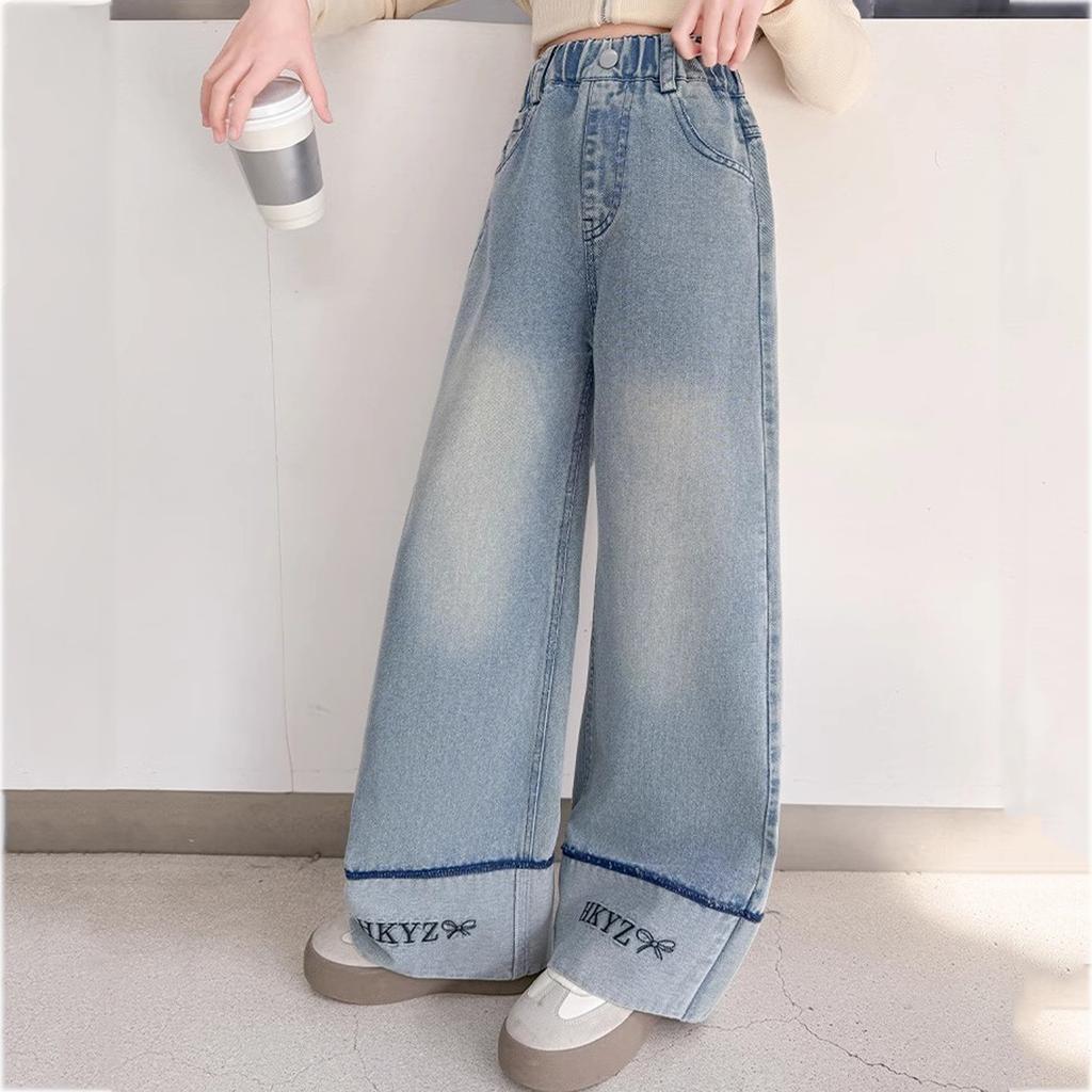 Children's Casual And Fashionable Denim Pants
