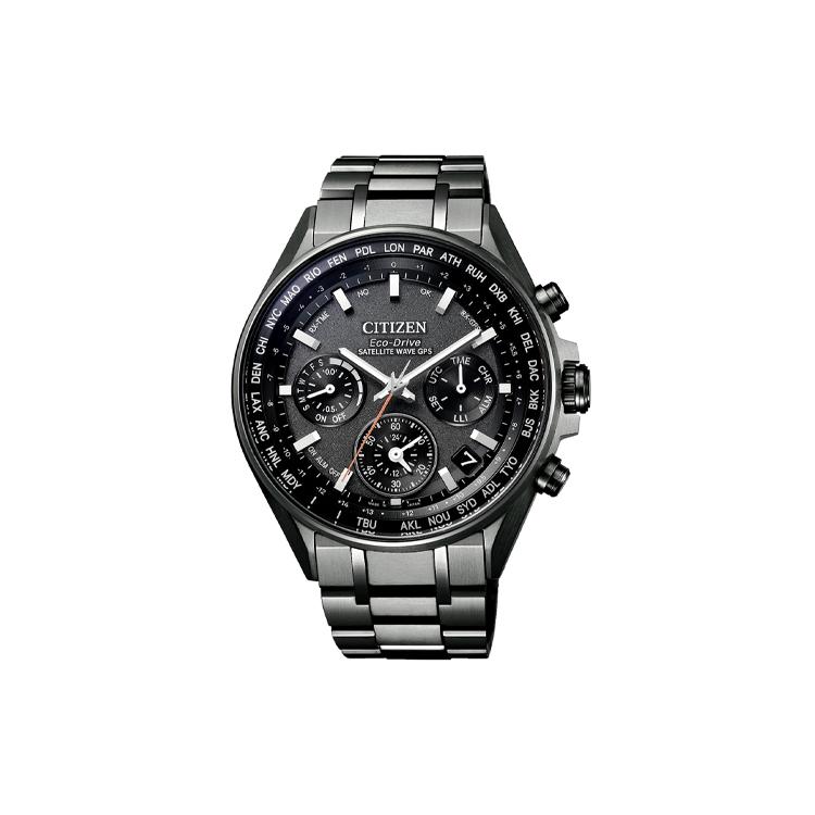 

CITIZEN Ecology Drive Collection Light Powered Quartz Movement Titanium Strap Watch Men s Watches CC4004-58E Black Dial