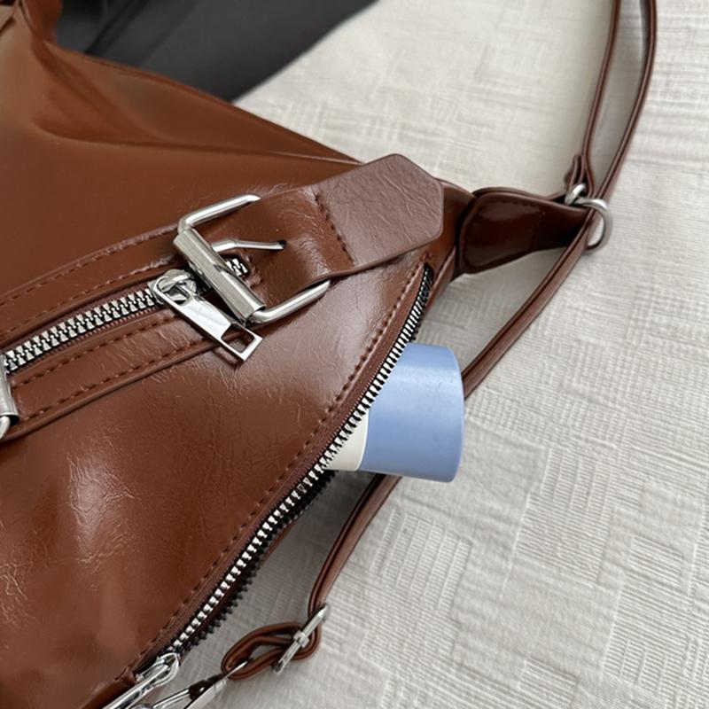 Enkel stil Stor kapacitet Damryggsäck College Mode Tygväska för lektion Trendig Dubbel Axelväska Studentryggsäck AVE