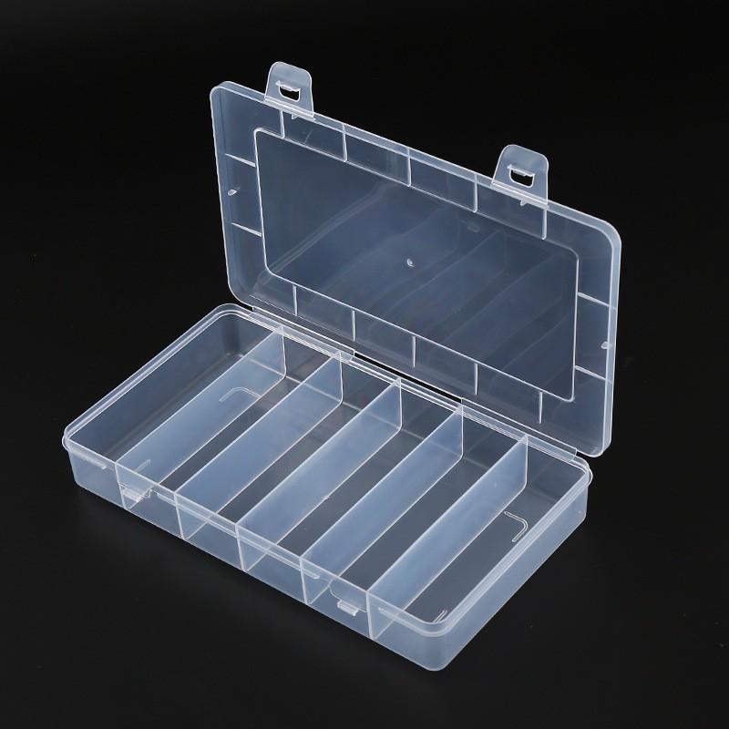 Nail & Eyelash Organizer: Acrylic Storage Box for Cosmetics & Tools