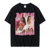 Rapper Megan Thee Stallion Graphics Print T Shirt Men Women Hip Hop Top Vintage Classic Trend Tshirt 100% Cotton Sports T-shirt