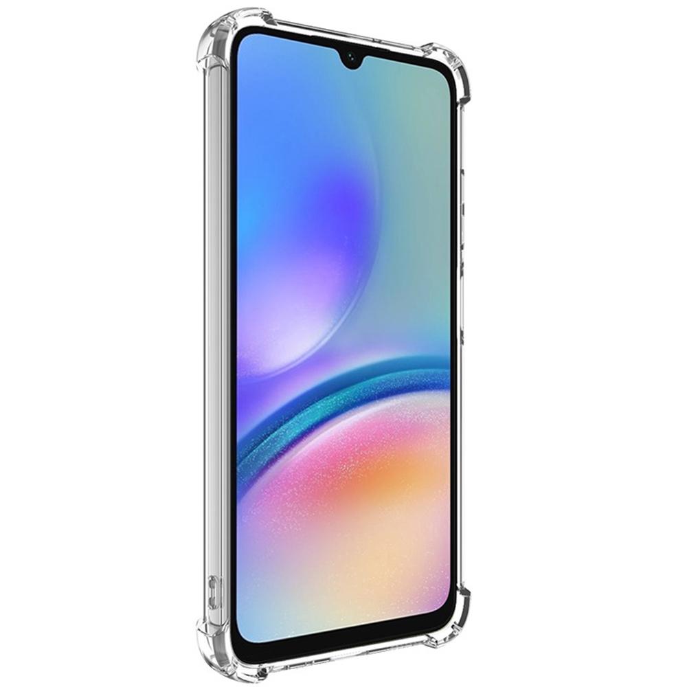 IMAK UX-4 Series for Samsung Galaxy A05s 4G Case Straight Frame Four Corner Shockproof Clear TPU Cover