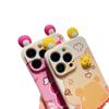 Suitable for Transsion NOTE 30 mobile phone case angry back bear INFINIX GT20PRO cartoon couple