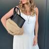Summer bag, new beach bag, fashionable vacation style, Lafite straw bag, large capacity, super large bag, tote bag.