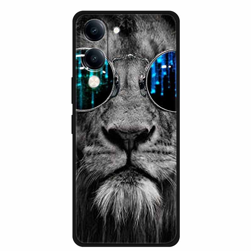 Case For Vivo Y04 Y04S Y37C 4G Soft Silicone TPU Protector Shell Cartoon Lovely Gift Anime Phone Cover Capa Y 04 04S 37C Bumper