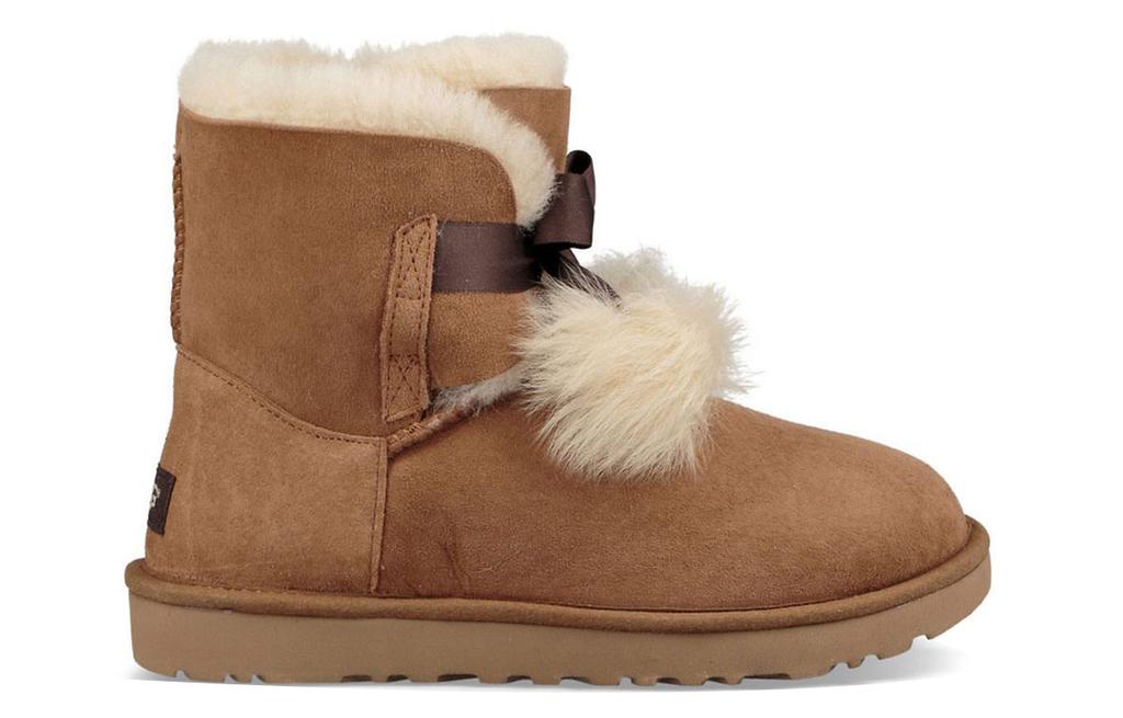 UGG Gita Snow Boots Brown Women's 1018517-CHE
