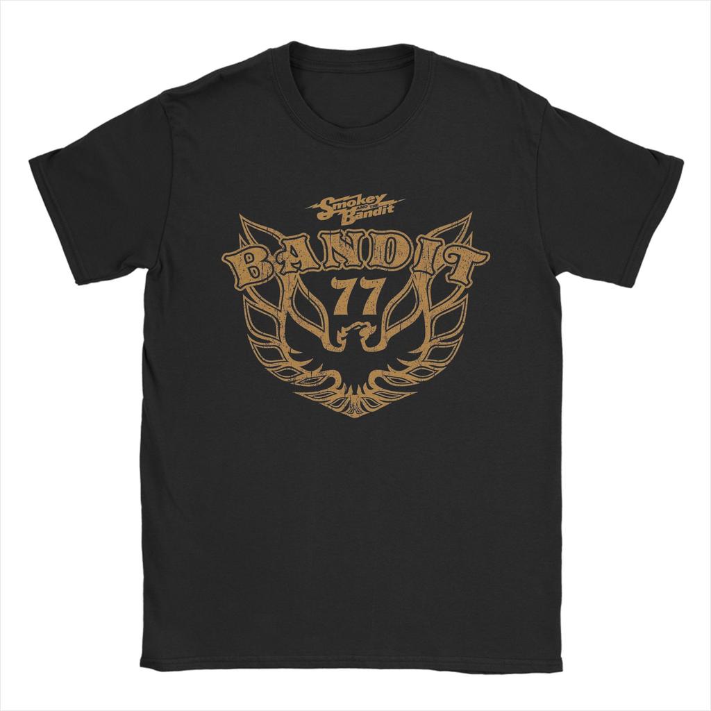 Men TShirts Bandit Eagle Smokey and the Bandit Novelty Pure Cotton Tee Shirt Short Sleeve T Shirts Crewneck Clothing Adult