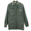 FRENCH ARMY 70s vintage Military jacket 92LGM Field Herringbone Twill Men's Used