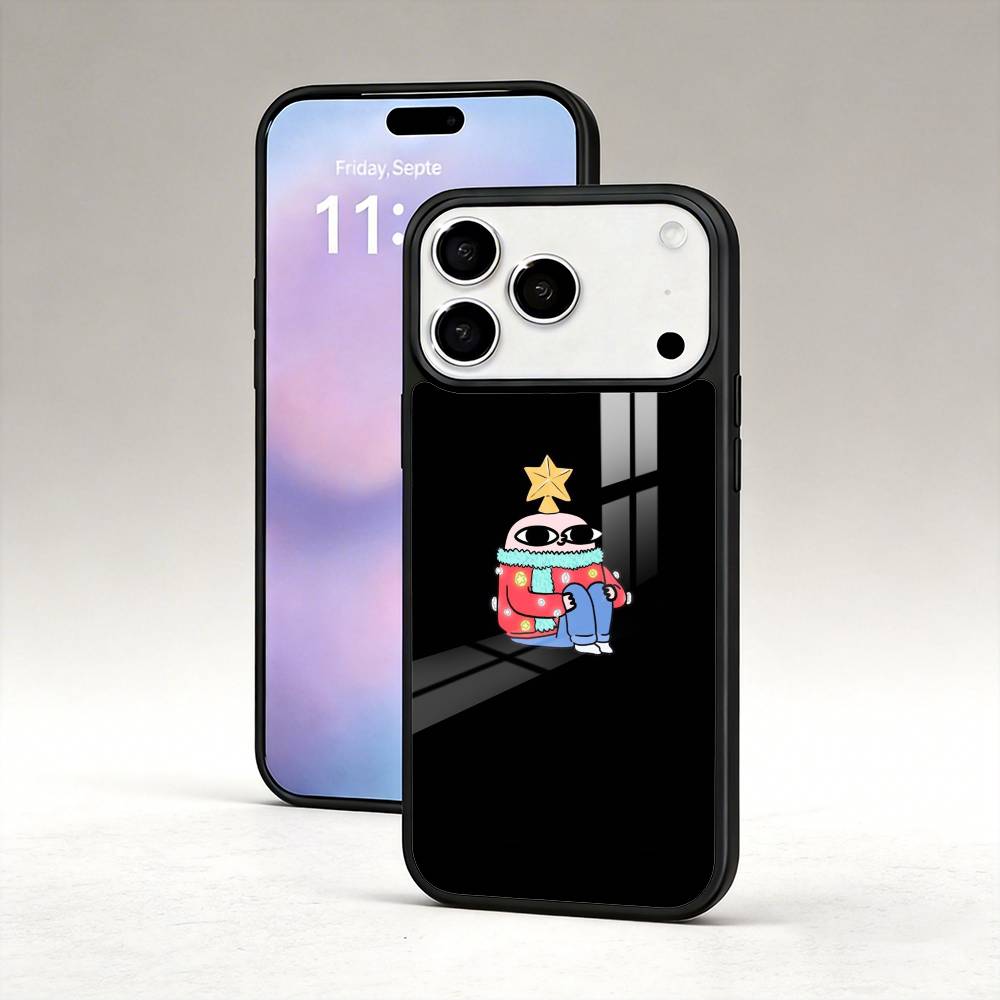 Cartoon K-Ketnipz Cute Painting Phone Case For iPhone17,16,15,14,13,12,Pro,Max,Magnetic For Magsafe Wireless Charging