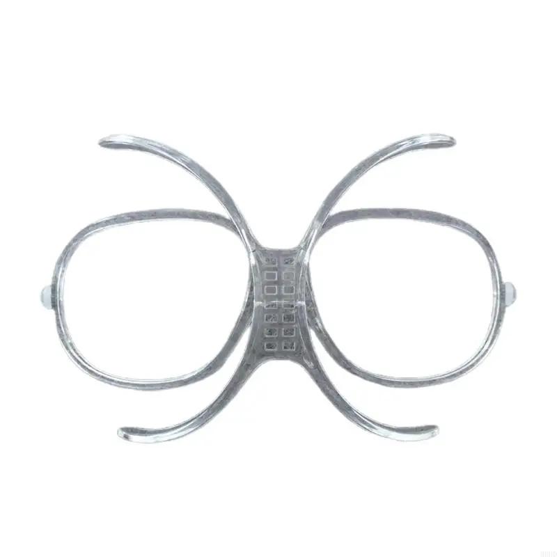 

Butterfly Myopia Frame Ski Goggle Insert - PC Adjustable Prescription Lens Adapter Detachable Nearsighted Inner Frame Skiing