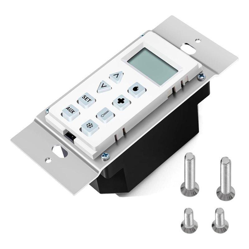 

A25F-HTI-12-007 Switch Wall Control Assembly For Heat N Glo For Quadrafire Gas Fireplaces, Supports For Both NG And LP Units
