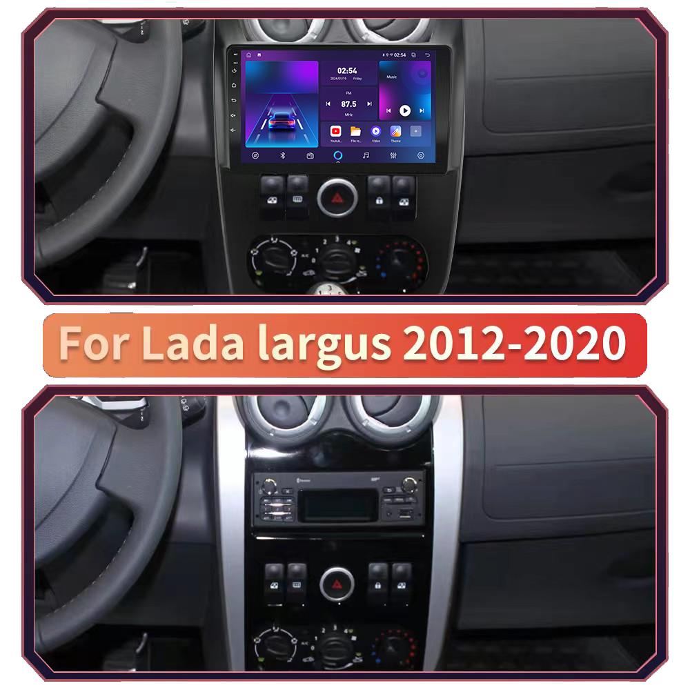 Android Car Radio For Lada Largus 2012-2020 Multimedia Player Head Unit Stereo GPS Navigation BT WIFI 1+16GB