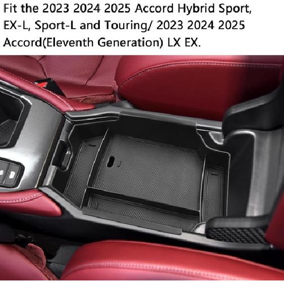 Center Console Organizer Compatible with 2024 2025 LX EX Sport EX-L Sport-L