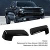 Top Half Mirror Cover Left Right Outer Rearview Wing Mirror   Replacement for     1500 2019‑2022