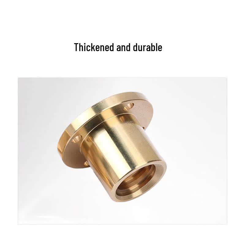 Brass Round Flange T-Type Trapezoidal Screw Nut
