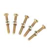 10PCS M6 Carbon Steel 50mm Furniture  S,  Resistant, Stable Attachment for Woodwork. Great Replacement for Industrial and Construction Fasteners. J