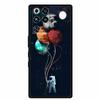 For ZTE Nubia RedMagic 11 Pro 5G Case Black TPU Cool Animal Silicone Back Cover For RedMagic 11 Pro Cases 11Pro Coque Funda Para