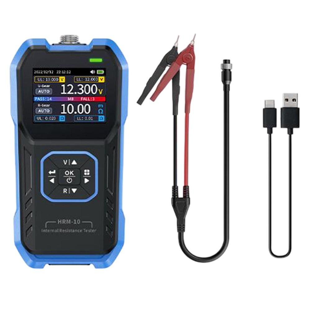 Advanced HRM10 Internal Resistance Meter with Historical Record Support