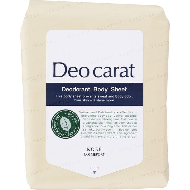 Kose - Deo Carat Deodorant Body Sheet