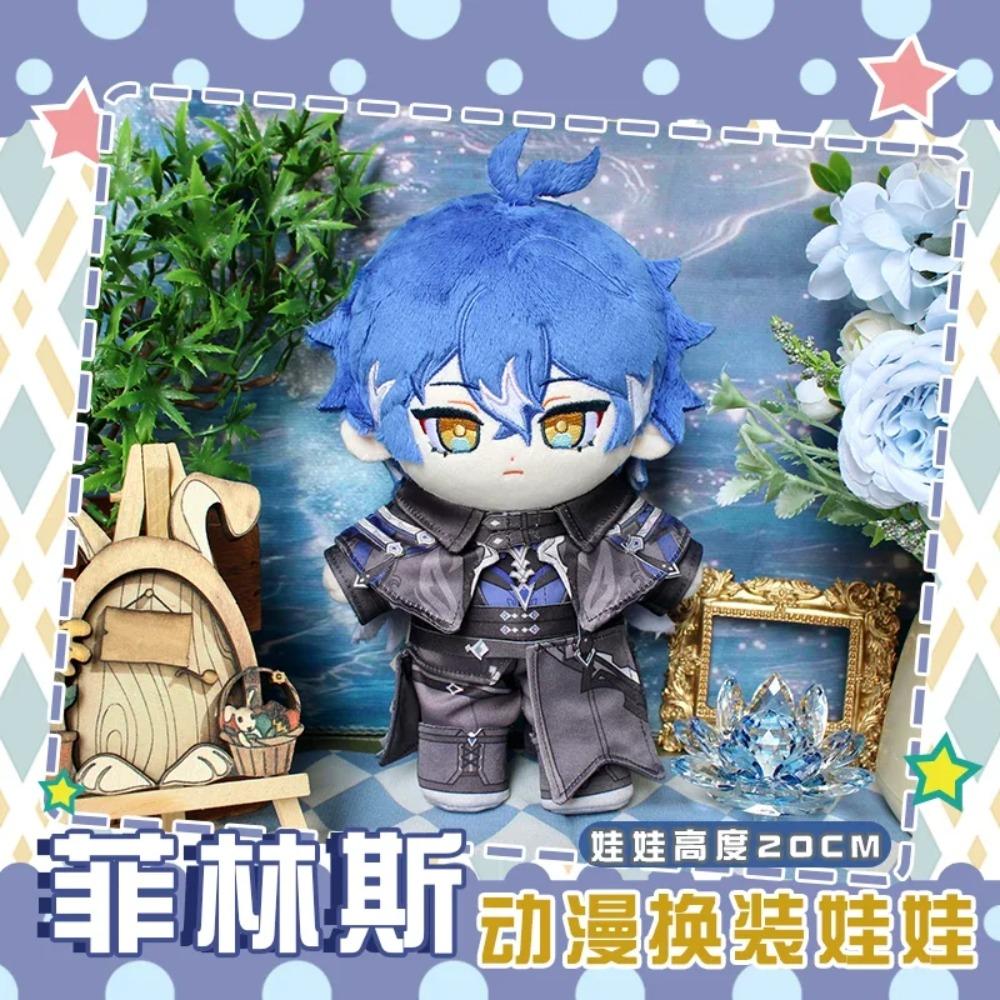 Genshin Impact Peruere Arlecchino Sampo Anime the Doctor II Dottore Illuga Costume Plush 20cm Dolls for Cosplay Events Roleplay