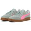 New PUMA Indoor Soft Anti Slip Wear Resistant Low Top Skateboard Shoes Unisex Green Pink 401136-06