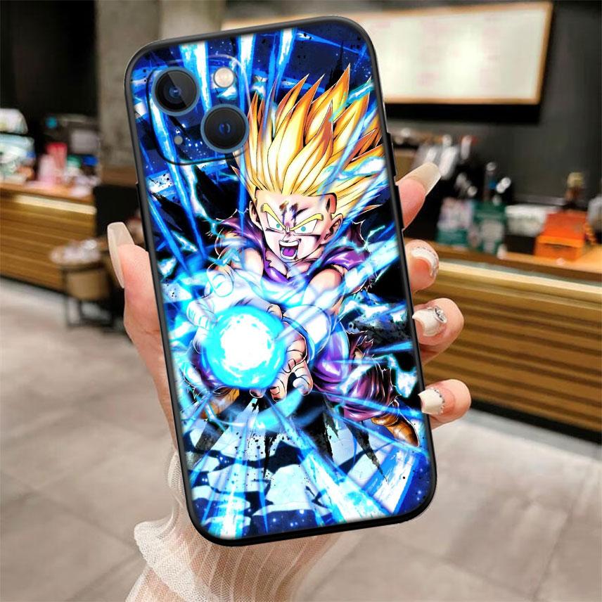 TR10 Dragon Ball Gohan Shell Phone Case for Samsung Galaxy S20 S21 S22 Ultra FE Plus A21S A22 A24 A25 A26 A30 A30S A31