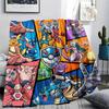 Pokemon Print Flannel Blanket, Ultra Soft High Quality All Seasons Warm Throw, Home Decor Cozy Blanket, Perfect Christmas Gift