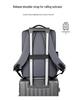 16" Waterproof Leather Business & Travel Backpack - Multifunctional, Large Capacity for Gaming Laptops