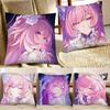 1pc Anime Game Honkai Star Rail Cyrene Pillow Case Fashion Square Pillowcase Bedroom Sofa Room Ins Decoration Leisure
