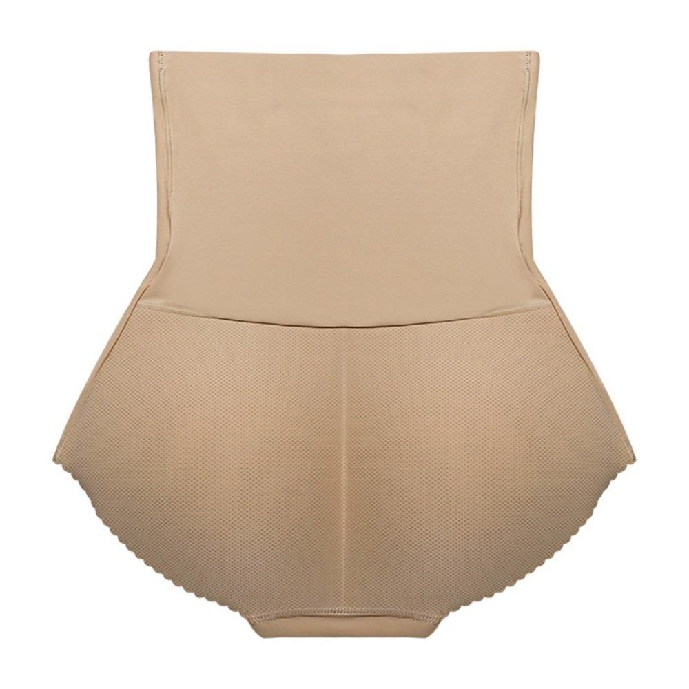 

Брюки с завышенной талией, увеличивающие бедра, формирующие ягодицы, корректирующее белье, трусы с накладками для ягодиц, формирователь фигуры, женские M телесный