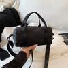 Casual Quilted Nylon Pillow Bag for Women Minimalist Handbag Fashion Shoulder Bag