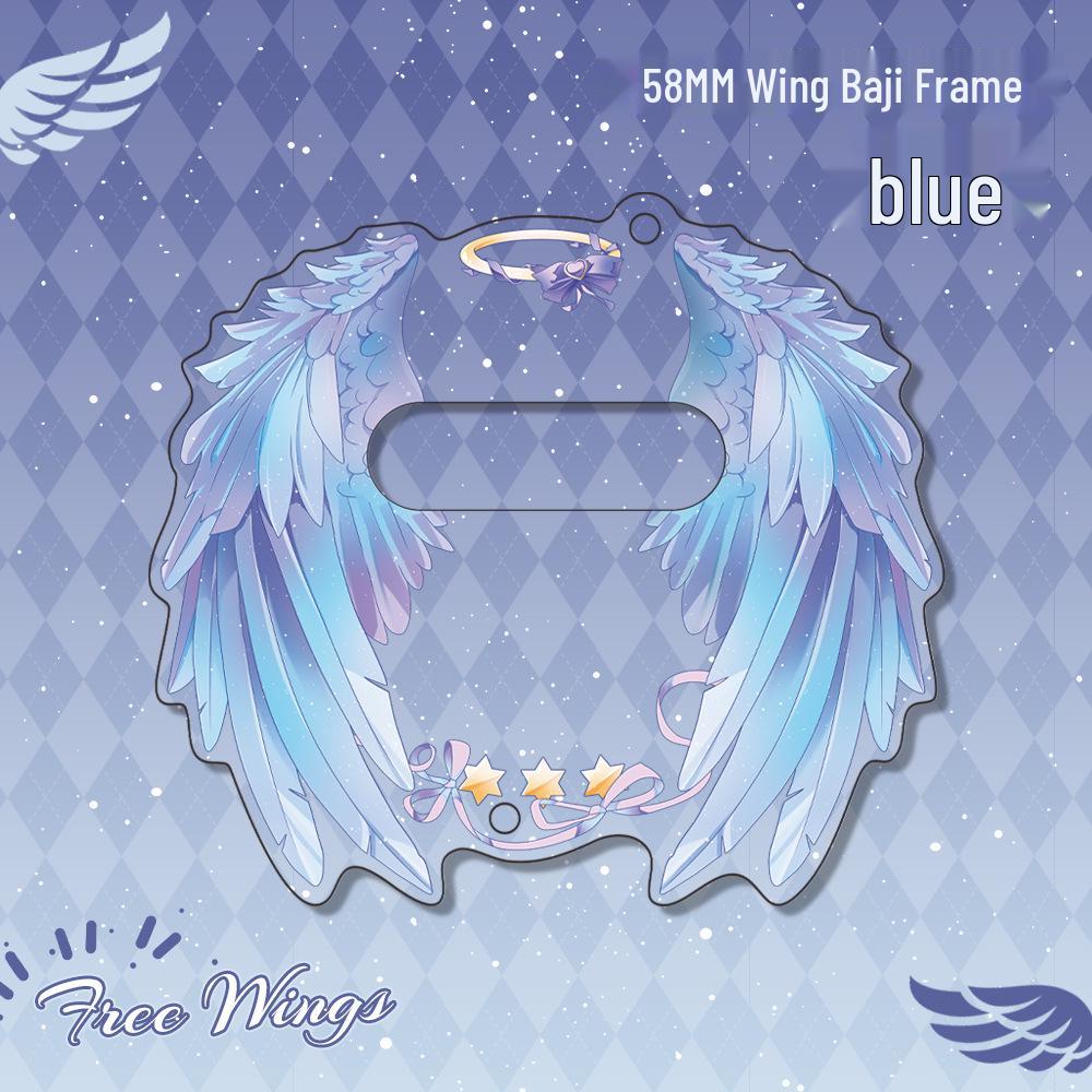 

Womiao 58mm Wing-Style Badge Frame & Acrylic Display Stand 58mm Wing Style Frame