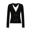 Jiuzi Anna Kou Women's Wool Knit Sweater - Spring Collection