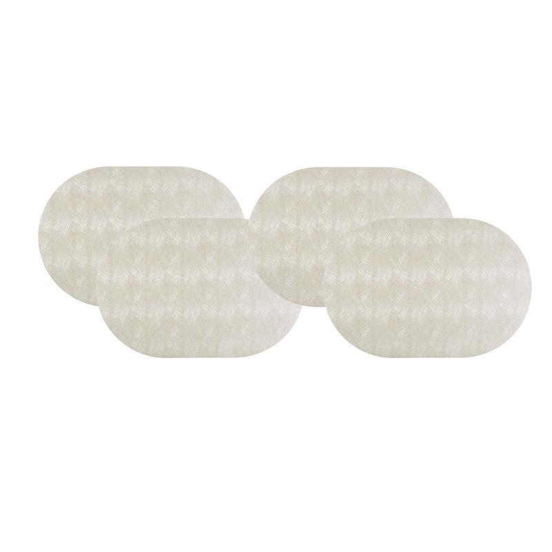 PVC light luxury Nordic style steel wire pattern leather placemat oil-proof and anti-fouling mat table mat heat insulation mat anti-scalding mat meal