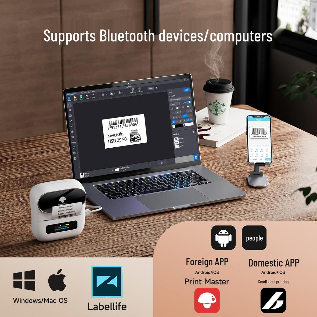 Phomemo M220 Handheld Thermal Label and Price Tag Printer