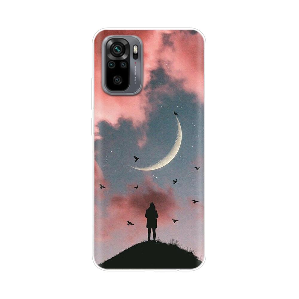 For Xiaomi Redmi Note 10S Case Note 10 Silicone Soft TPU Back Cover For Xiaomi Redmi Note 10 Pro Note10 S Phone Cases Coque Bags