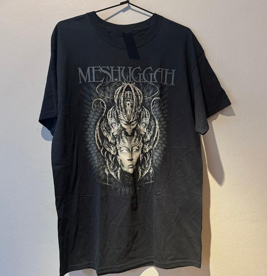 Meshuggah Band Faces Black T-SHIRT Tee Heavy Cotton Shirt UB451 S