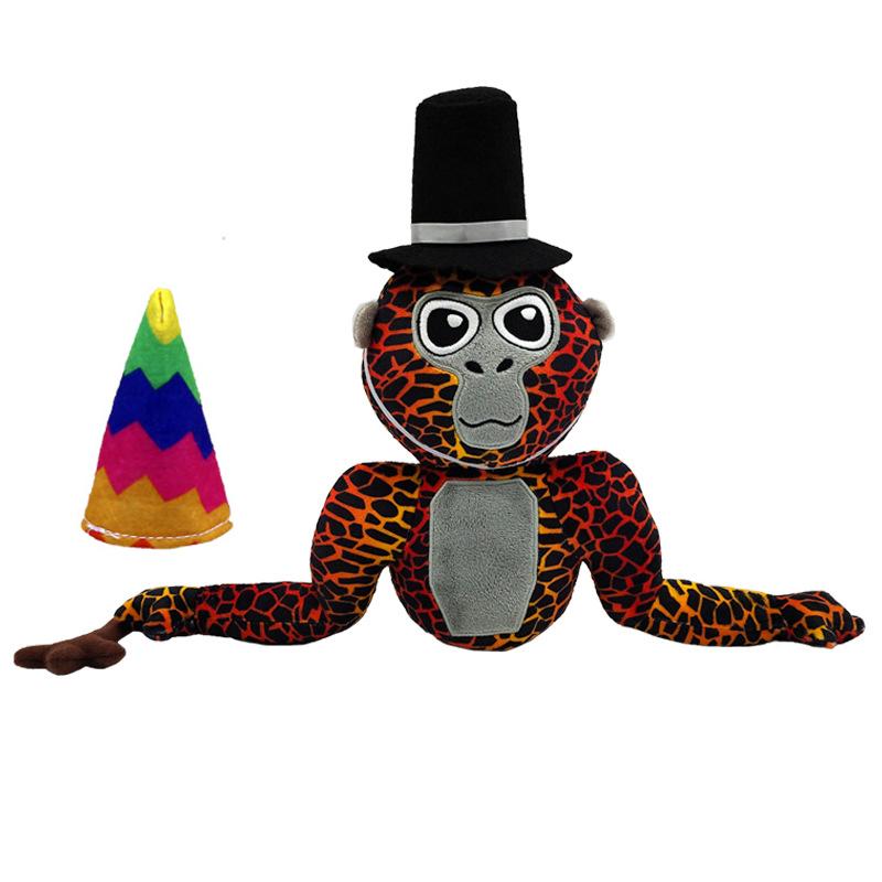 Newest Gorilla Tag Monke Plush Toy Dolls Cute Cartoon Animal Stuffed Soft Toy Birthday Christmas Gift For Children