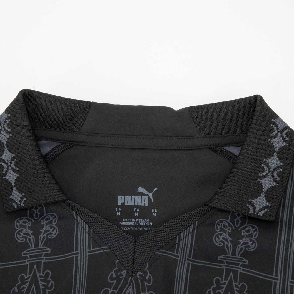 Puma X Pleasures AC Milan 2023/24 Dark Version Authentic Jersey (Imported Version) Black Men Streetwear 776066-01