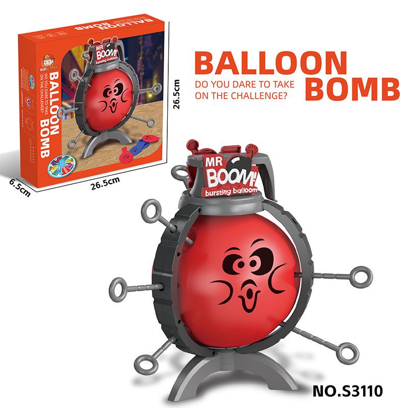 Grenade Blast Balloon Toy: Educational Tabletop Party Game for Multiplayer Balloon Popping Battles
