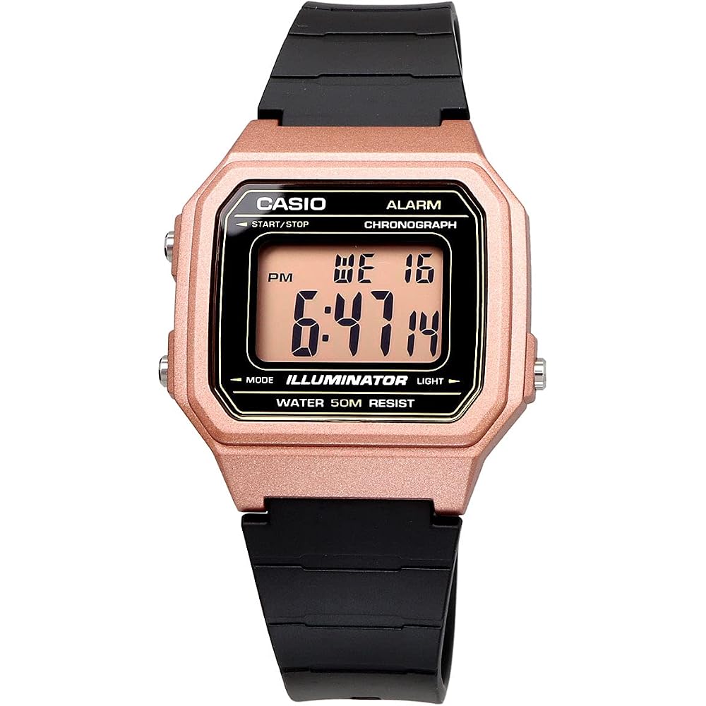 [Casio] CASIO Standard Digital Men's Watch W-217HM-5AV Copper Brown Metallic (Overseas Model) [Parallel Import]