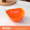 Creative Ceramic Pumpkin Fruit Tableware Household Children'S Steamed Egg Bowl With Lid Binaural Dessert Salad Dish Combination